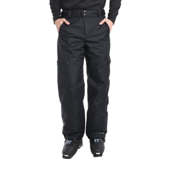 Columbia Other - COLUMBIA Men's -Size S - Snow Gun Pant Waterproof Insulated Black EUC